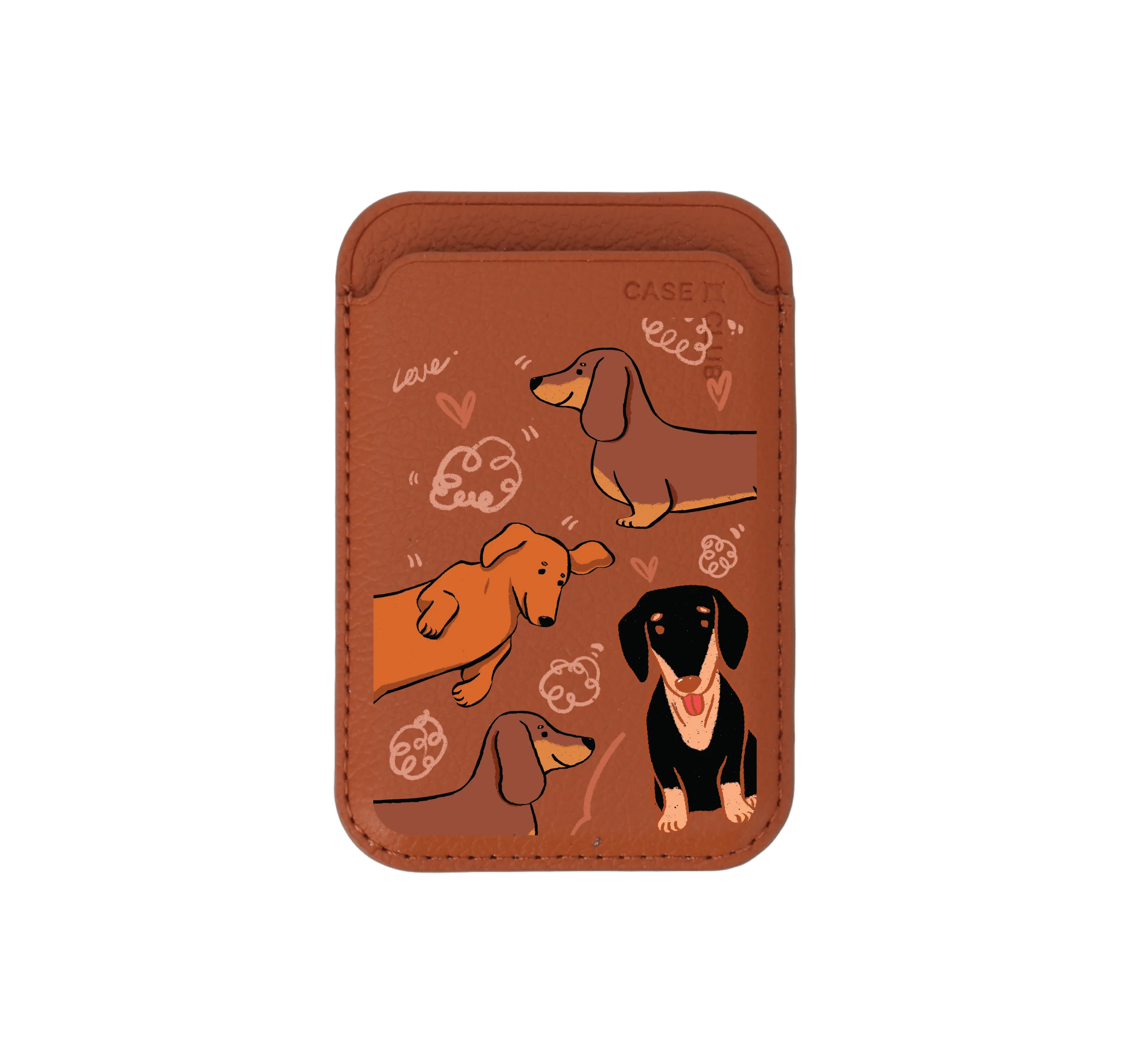 brown dachshund pattern